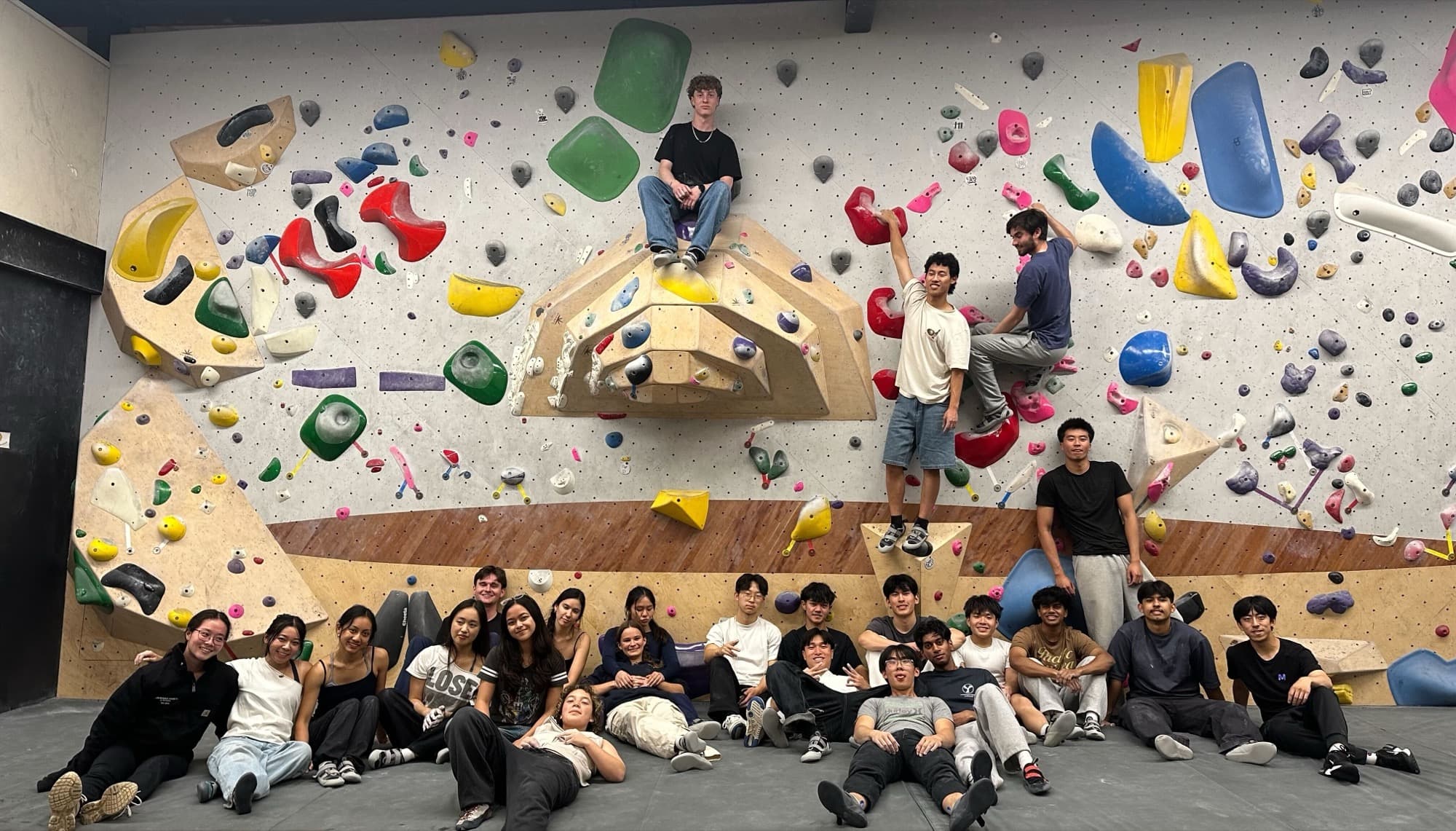 DSS members celebrating together at a club social
